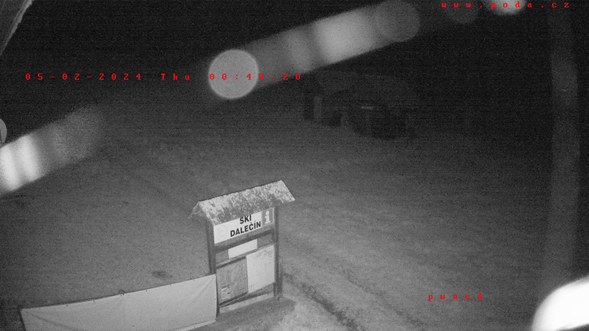 Webkamera - Ski areál Dalečín - kamera č.1